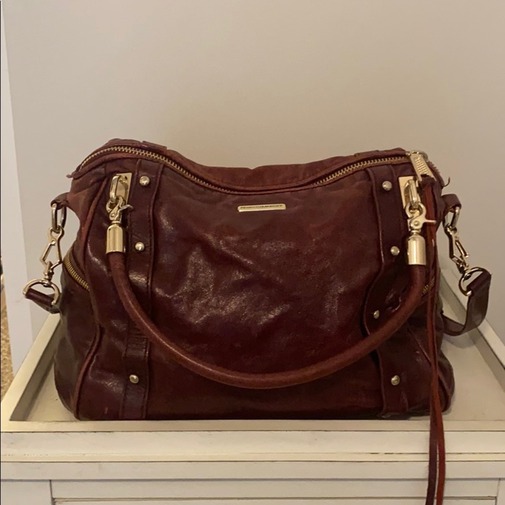 Rebecca Minkoff Merlot leather bag